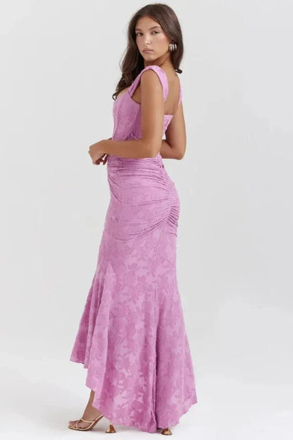 Savannah | Corset Ball Gown – Pink