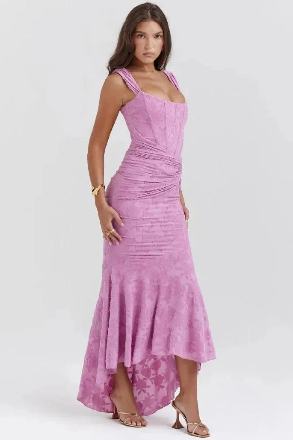 Savannah | Corset Ball Gown – Pink
