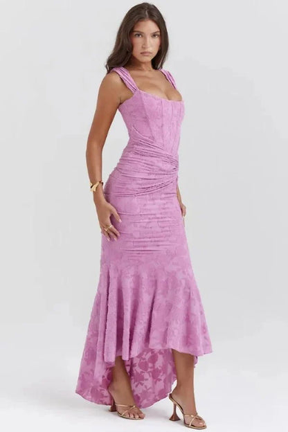 Savannah | Corset Ball Gown – Pink