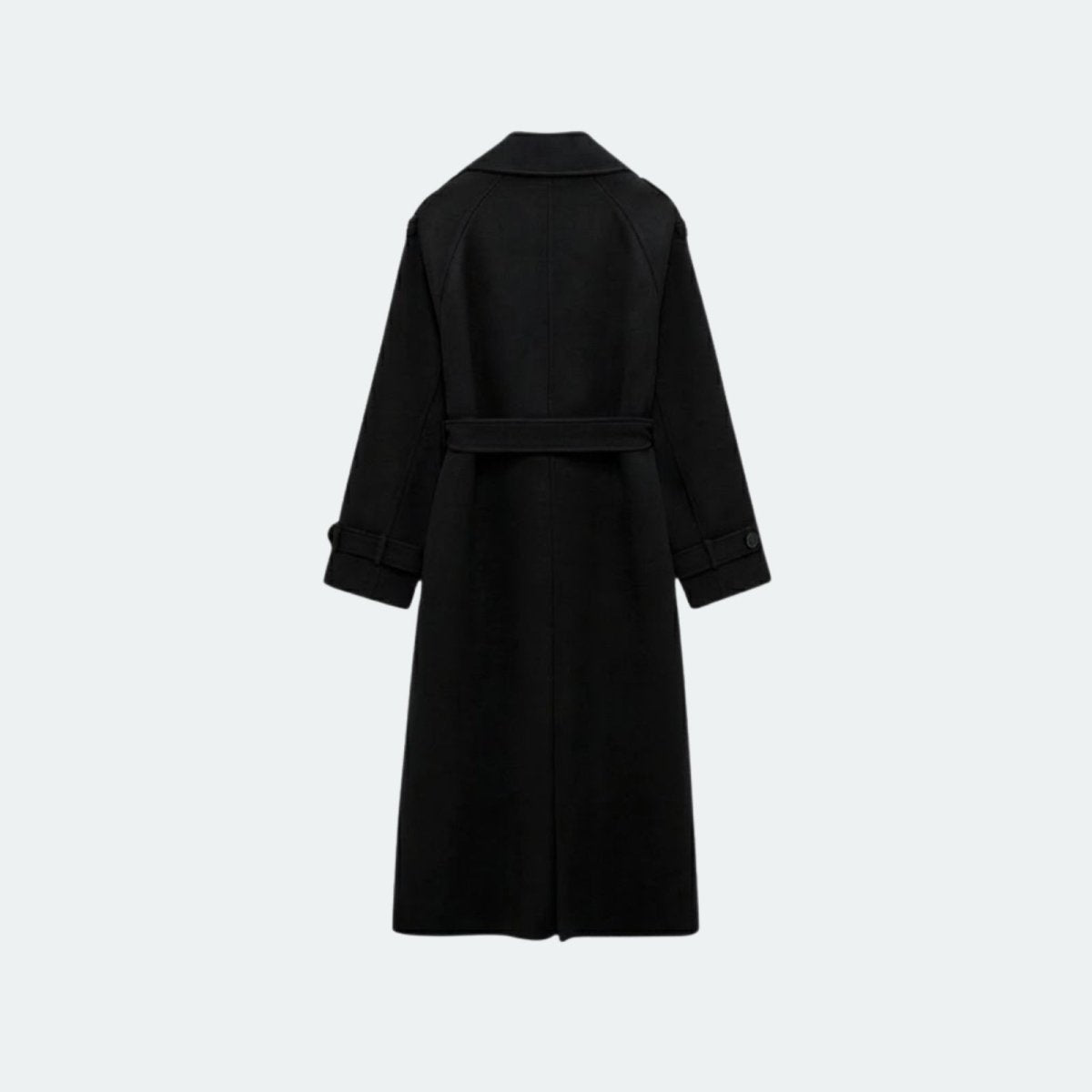 Andie | Structured Italian Suede Trench Coat