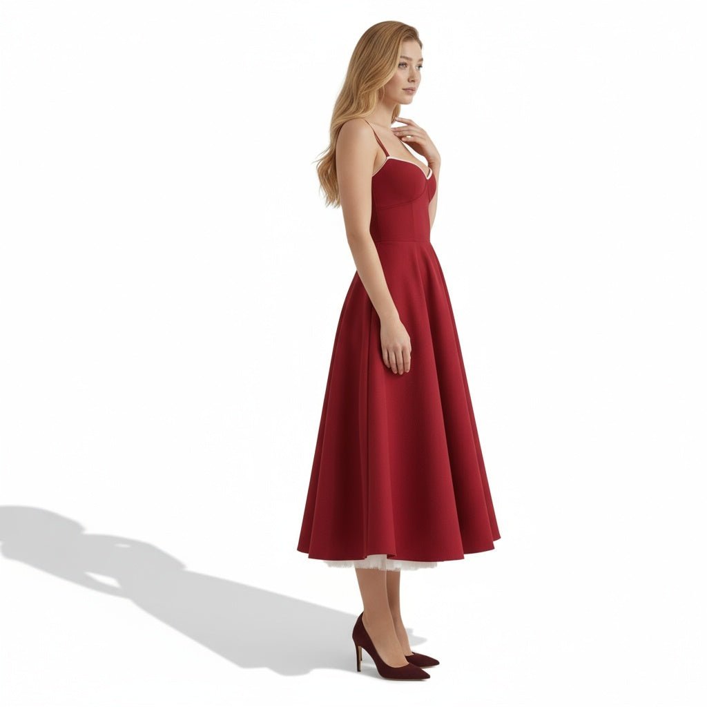 Ayet | Shimmering Satin Formal Maxi Dress