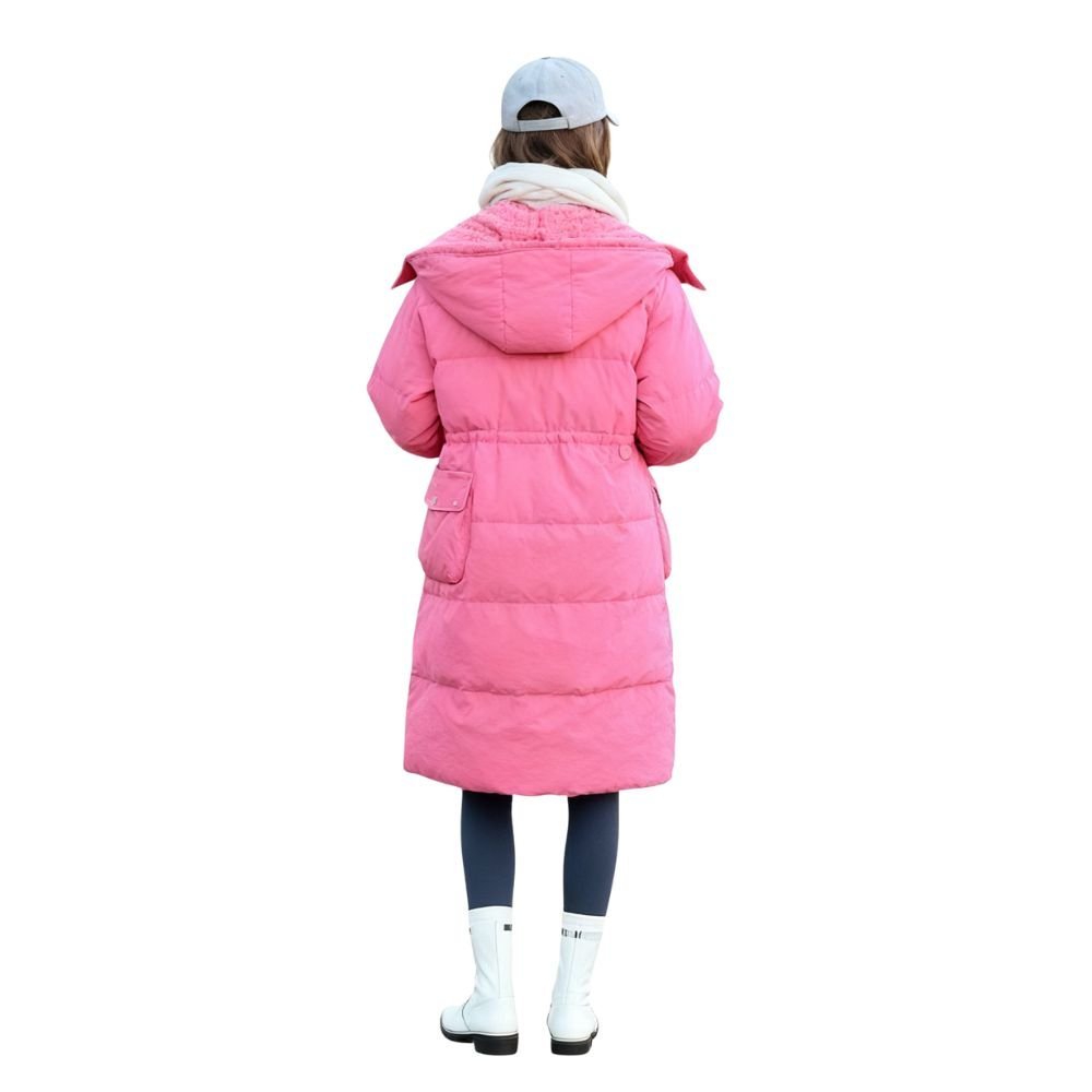 Cailah | Oversized Fleece-Lined Water-Resistant Winter Coat