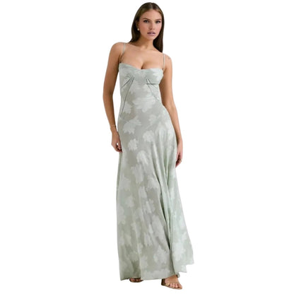 Enchanted | Floral Jacquard Ball Gown