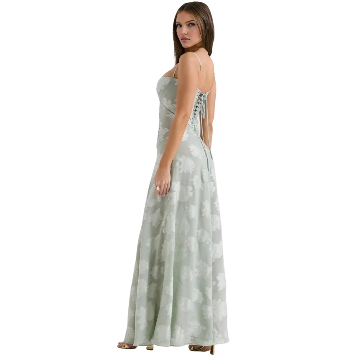 Enchanted | Floral Jacquard Ball Gown