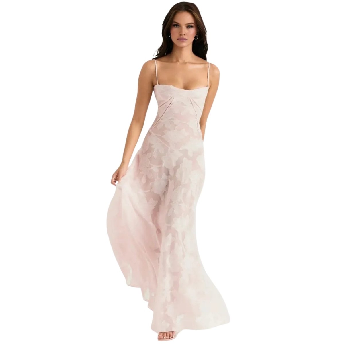 Enchanted | Floral Jacquard Ball Gown