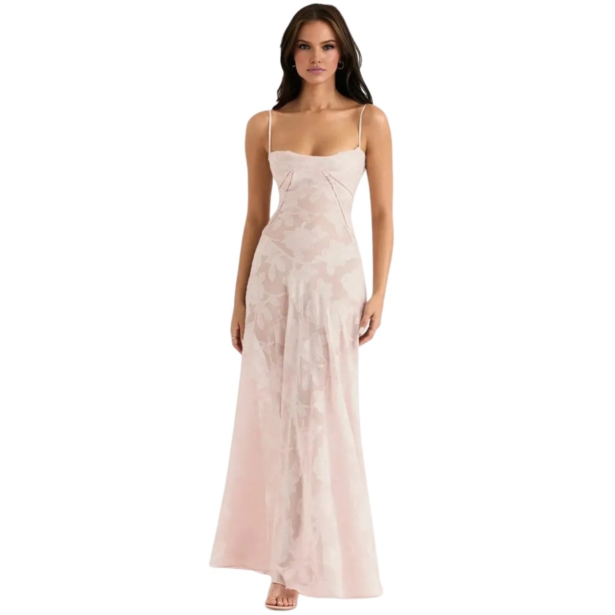 Enchanted | Floral Jacquard Ball Gown
