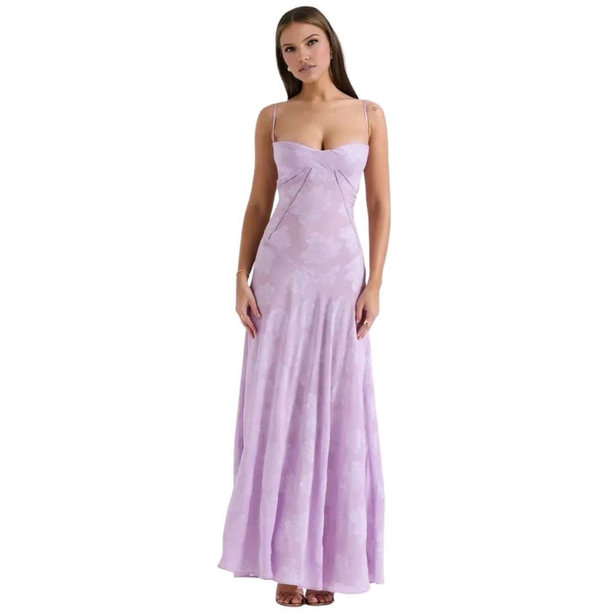 Enchanted | Floral Jacquard Ball Gown
