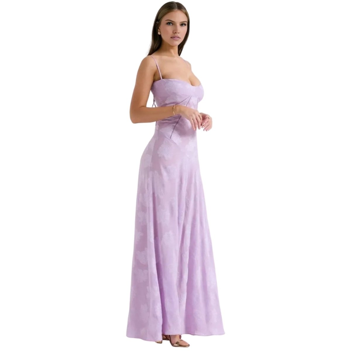 Enchanted | Floral Jacquard Ball Gown