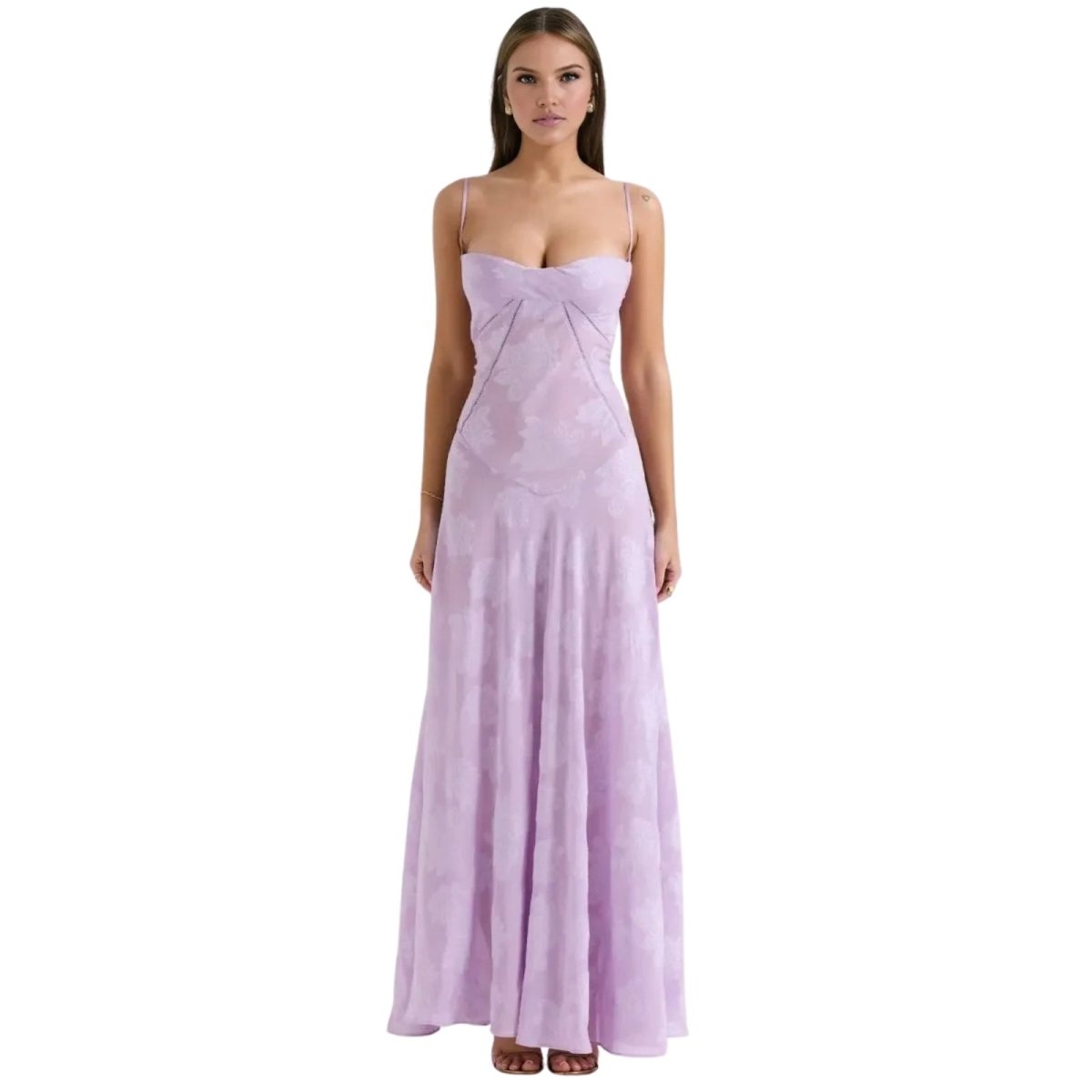 Enchanted | Floral Jacquard Ball Gown