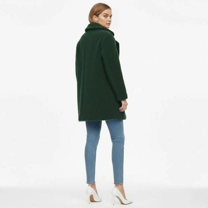 Brielle | Plush Bouclé Structured Wool Coat