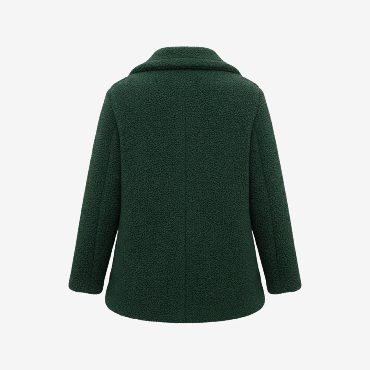 Brielle | Plush Bouclé Structured Wool Coat