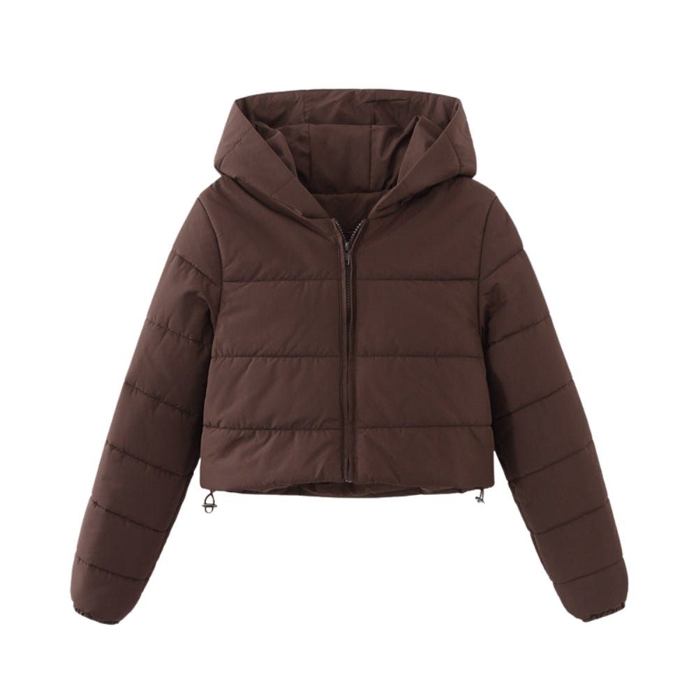 Tyra | Sculpted Cropped Puffer Jacket