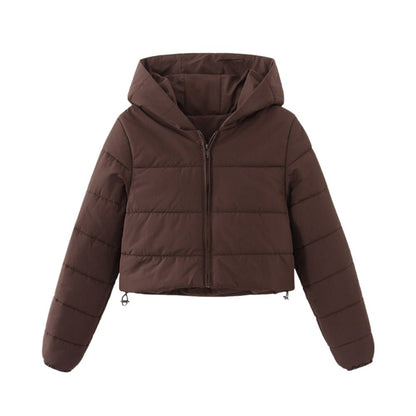 Tyra | Sculpted Cropped Puffer Jacket
