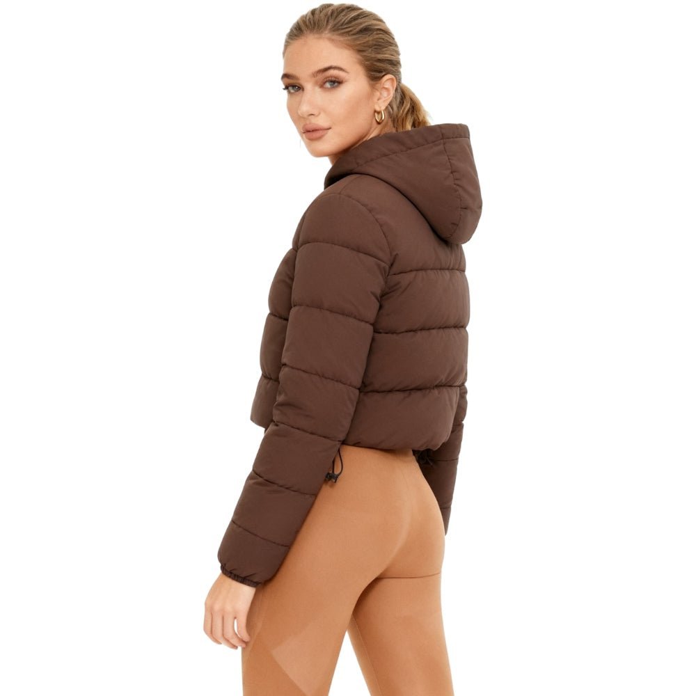 Tyra | Sculpted Cropped Puffer Jacket