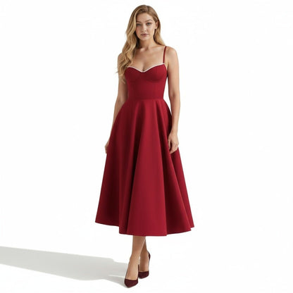 Ayet | Shimmering Satin Formal Maxi Dress