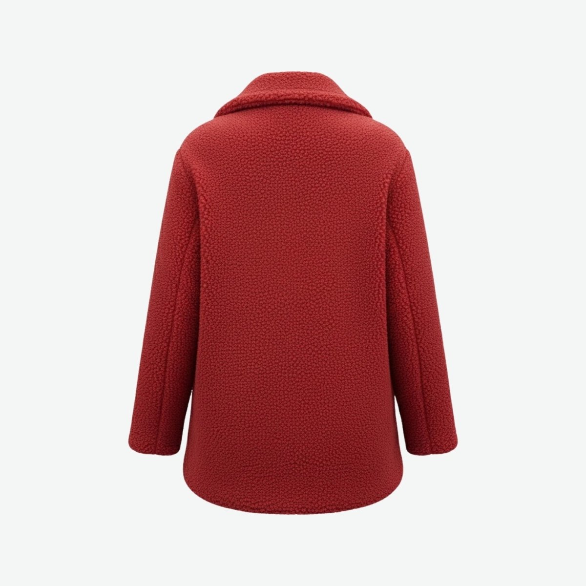 Brielle | Plush Bouclé Structured Wool Coat