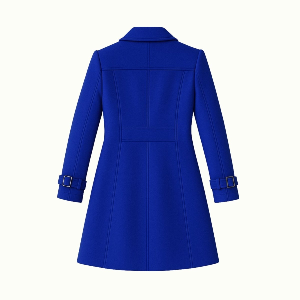 Demi | Tailored Belted Structured Wool Winter Coat