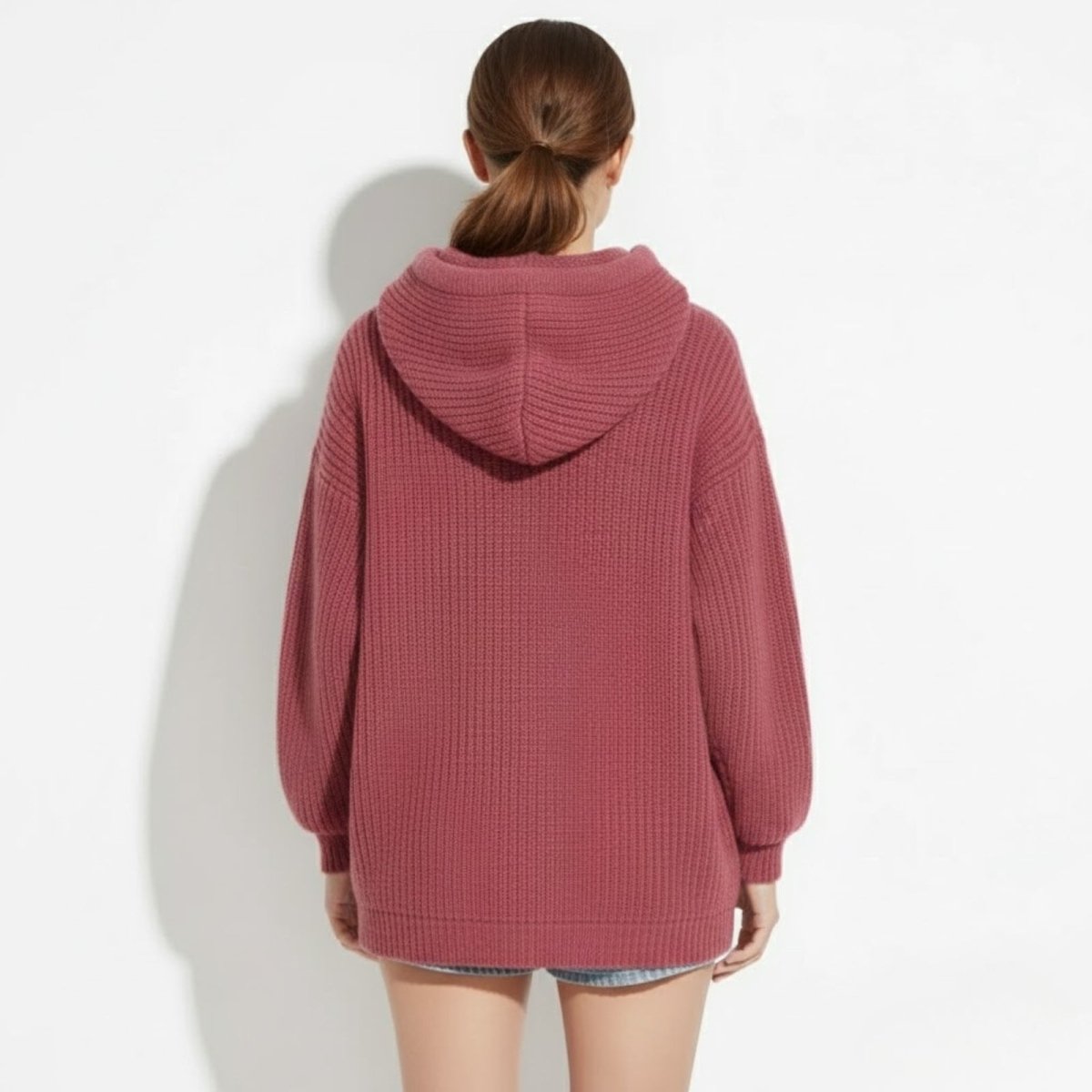 Remy | Chunky Knit Oversized Winter Hoodie