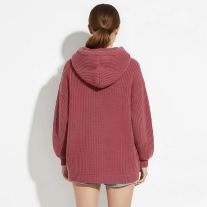 Remy | Chunky Knit Oversized Winter Hoodie