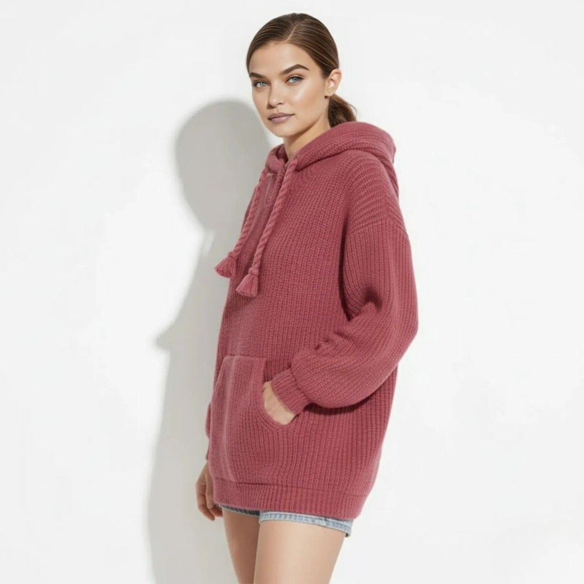 Remy | Chunky Knit Oversized Winter Hoodie