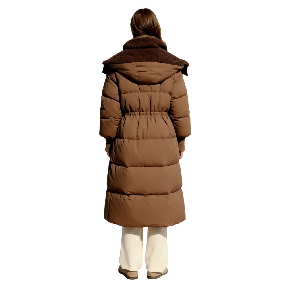 Cailah | Oversized Fleece-Lined Water-Resistant Winter Coat