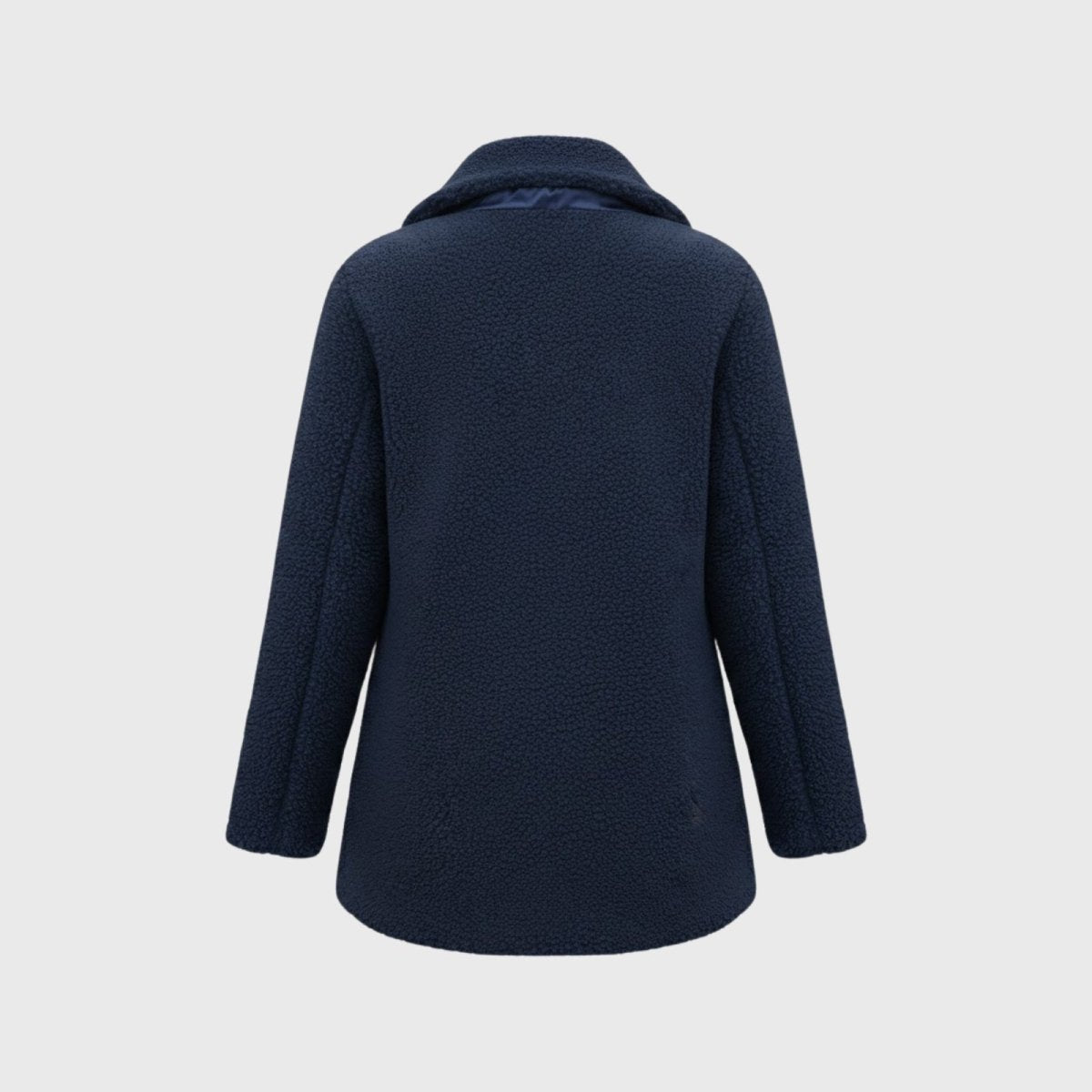 Brielle | Plush Bouclé Structured Wool Coat