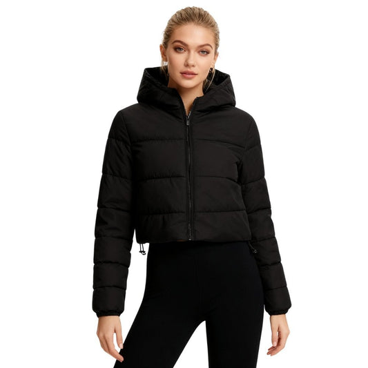 Tyra | Sculpted Cropped Puffer Jacket