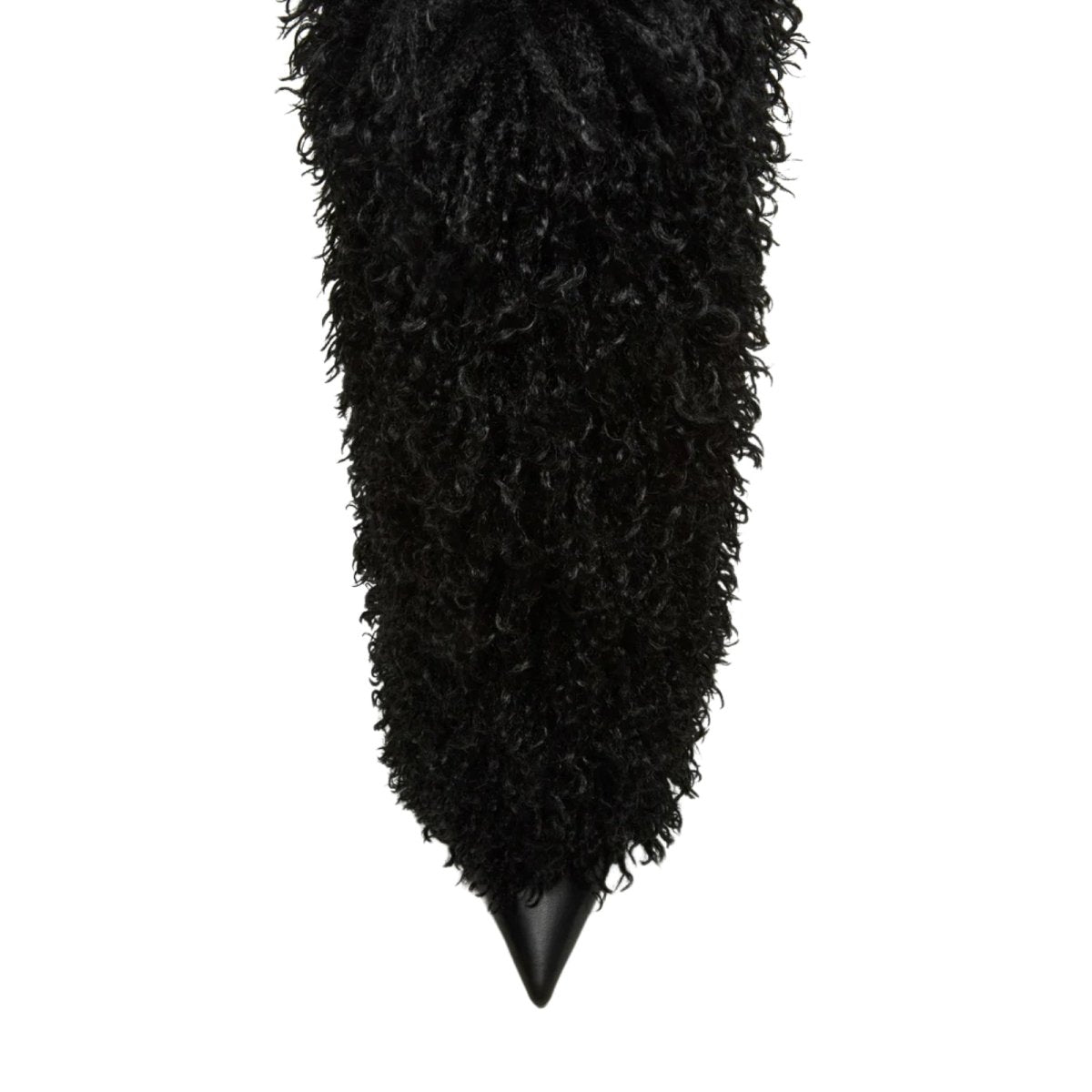 Kyra | Shearling Pointed-Toe Stiletto Boots
