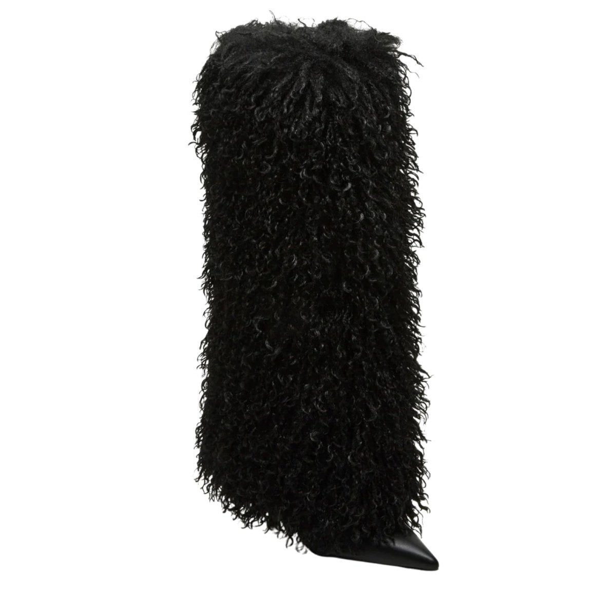 Kyra | Shearling Pointed-Toe Stiletto Boots