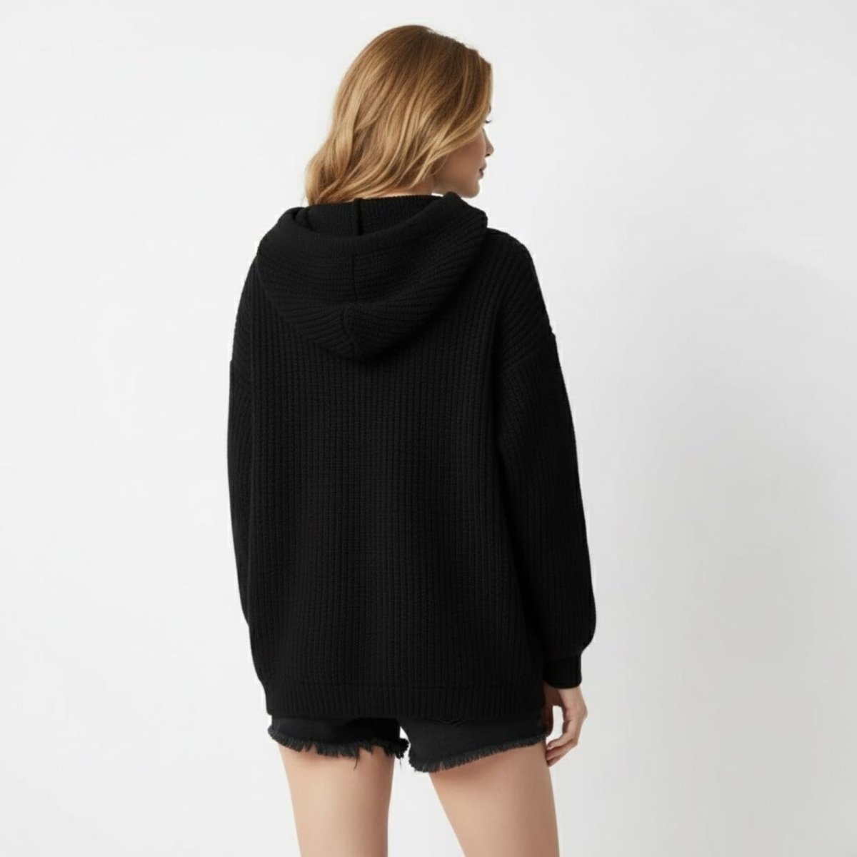 Remy | Chunky Knit Oversized Winter Hoodie