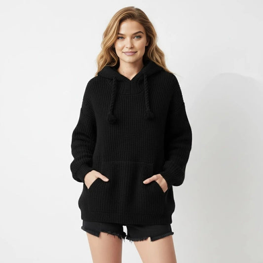 Remy | Chunky Knit Oversized Winter Hoodie