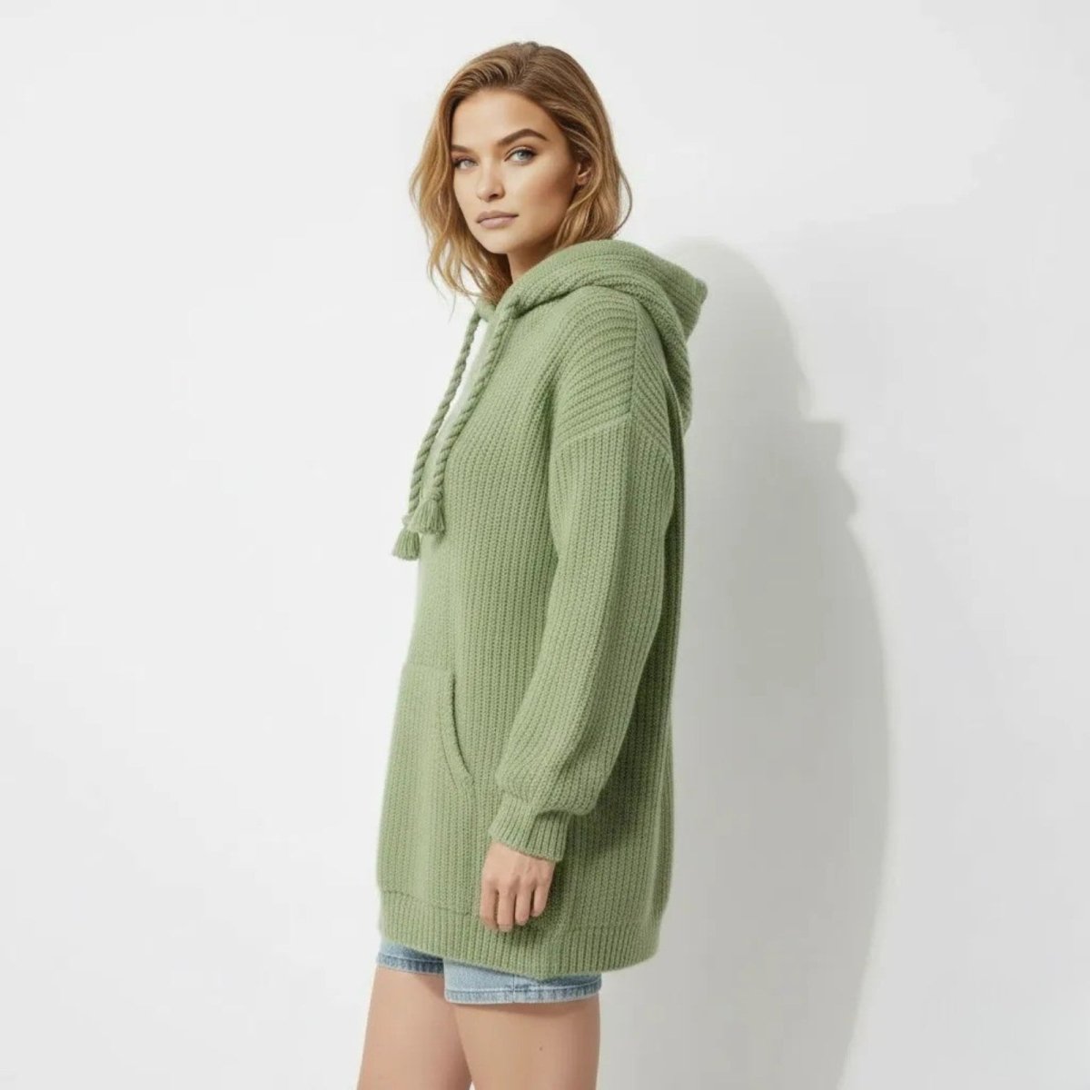 Remy | Chunky Knit Oversized Winter Hoodie