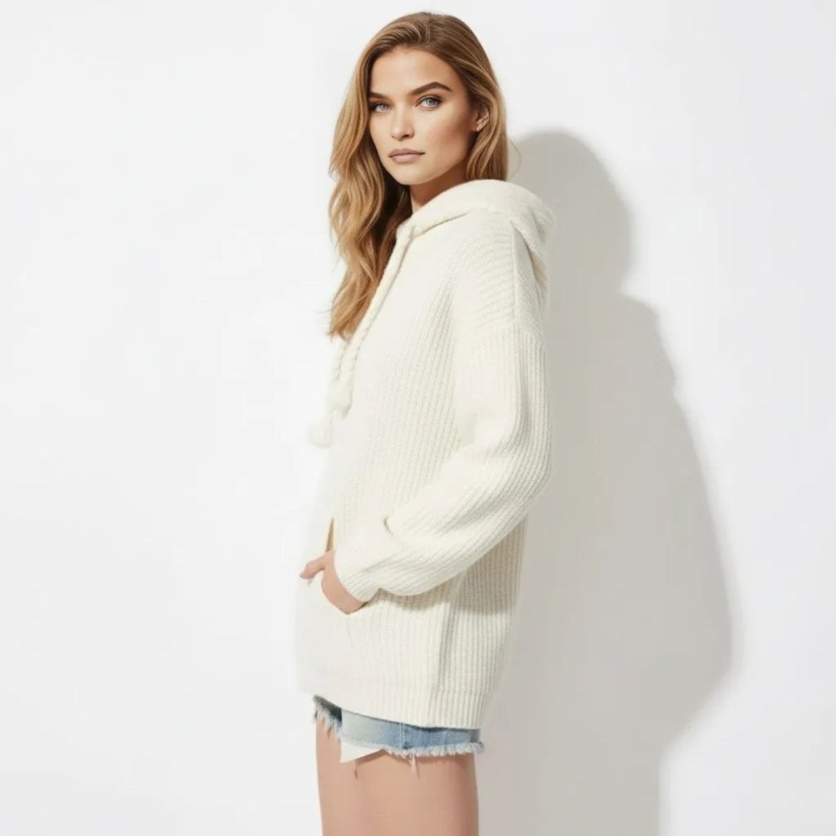 Remy | Chunky Knit Oversized Winter Hoodie