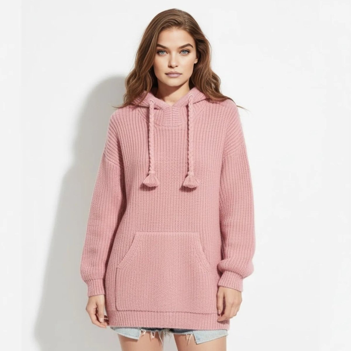 Remy | Chunky Knit Oversized Winter Hoodie