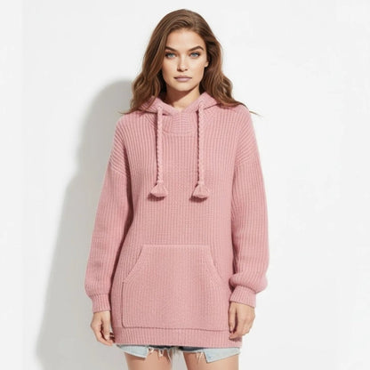 Remy | Chunky Knit Oversized Winter Hoodie