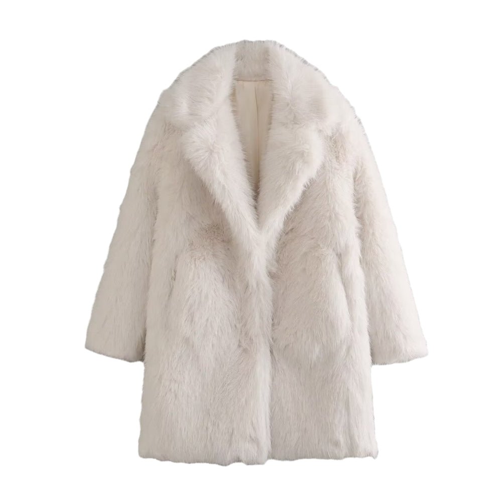 Waverly | Oversized Lapel Luxury Wool Coat