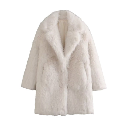 Waverly | Oversized Lapel Luxury Wool Coat