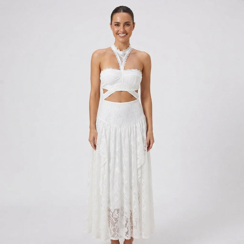 Lace Maxi Dress For Women