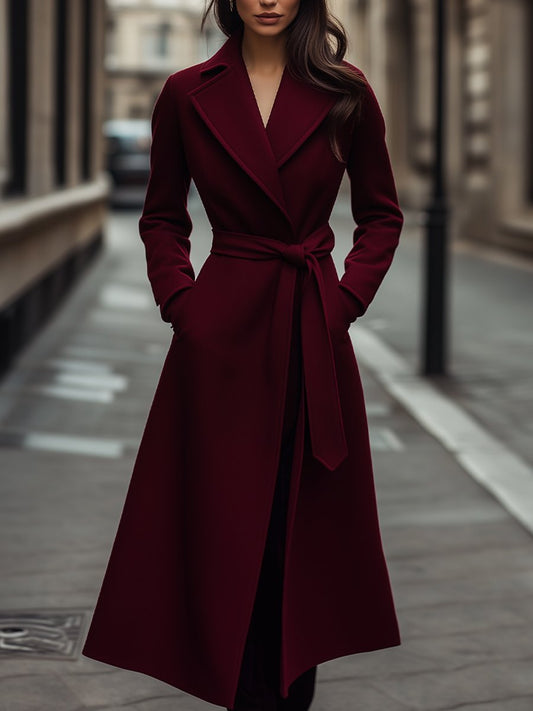 Virginia | Women's Belted Wrap Coat