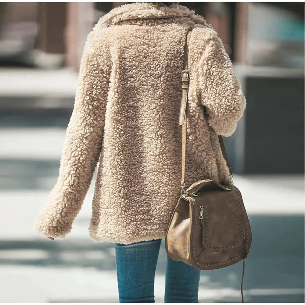 Rose | Women's Cozy Teddy Winter Jacket