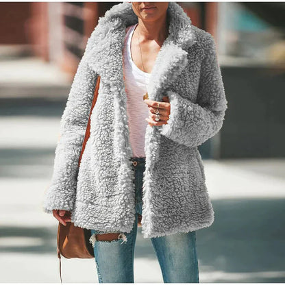 Rose | Women's Cozy Teddy Winter Jacket