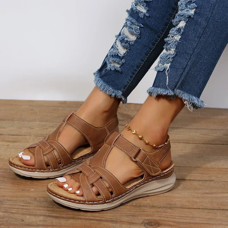 Iris | Women's Orthopedic Leather Sandals