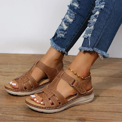 Iris | Women's Orthopedic Leather Sandals