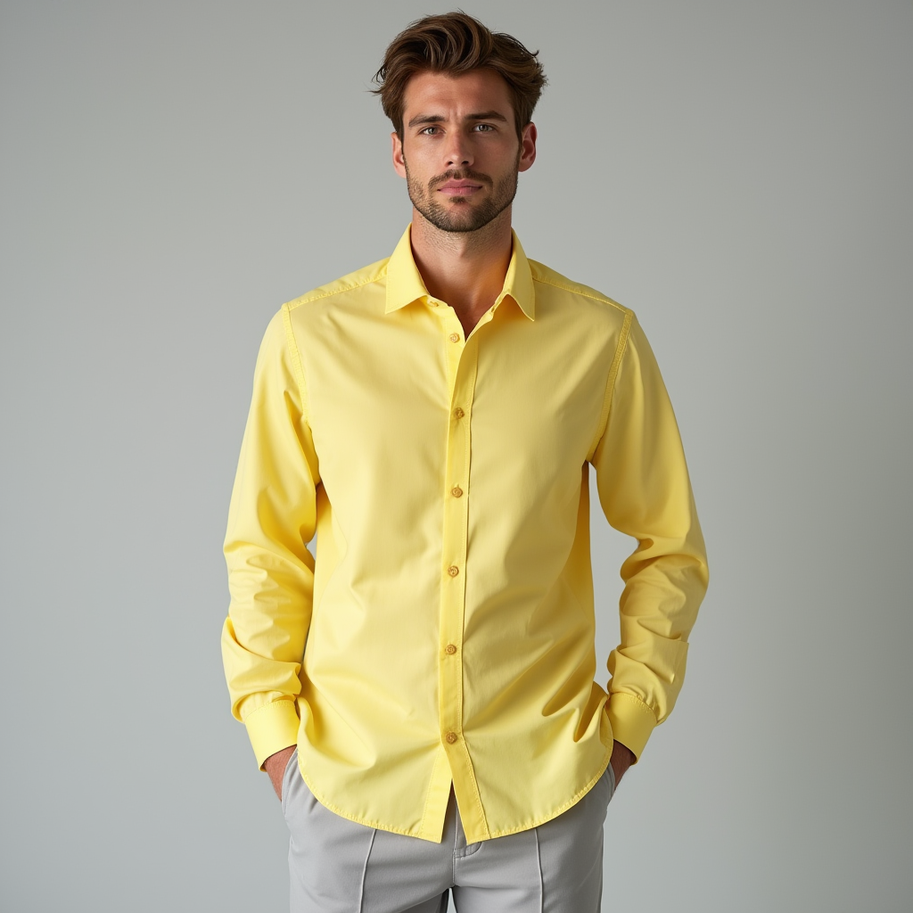 Morris | Men's Long Sleeve Button-Down Shirt