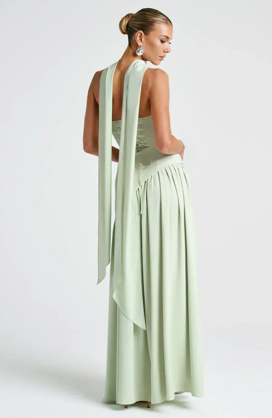 Mara | Strapless High-Slit Formal Maxi Dress