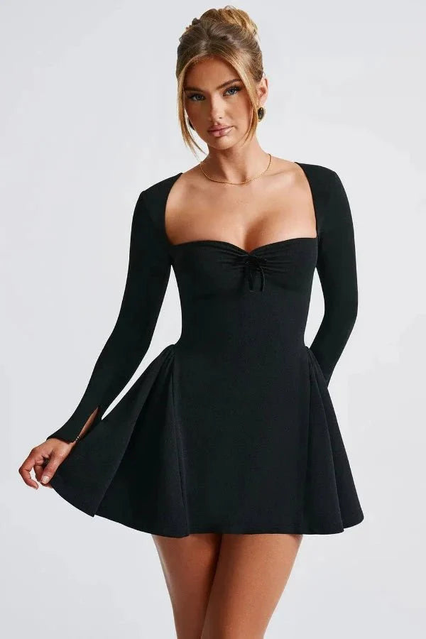 Kayla | Sweetheart Tulle Skirt Stretch Crepe Formal Dress