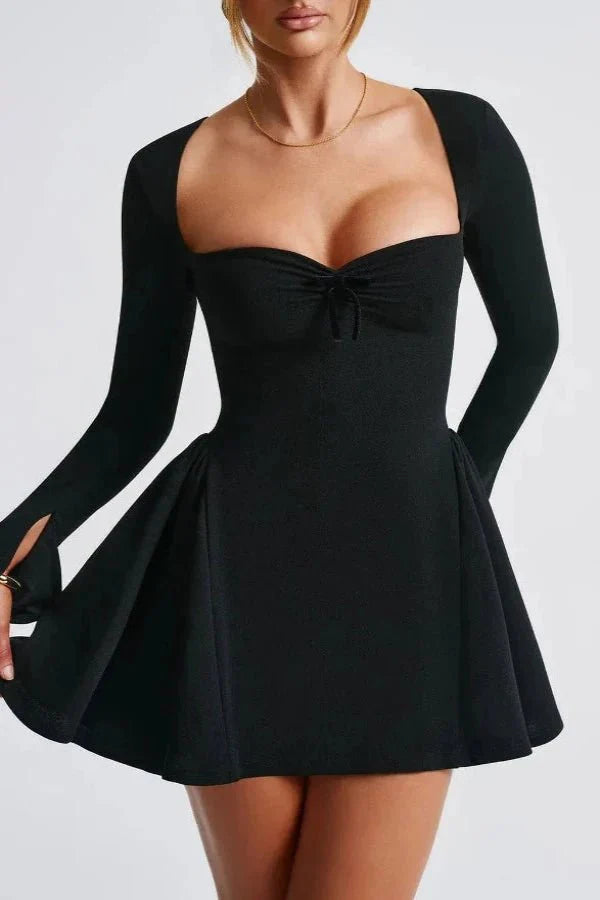 Kayla | Sweetheart Tulle Skirt Stretch Crepe Formal Dress