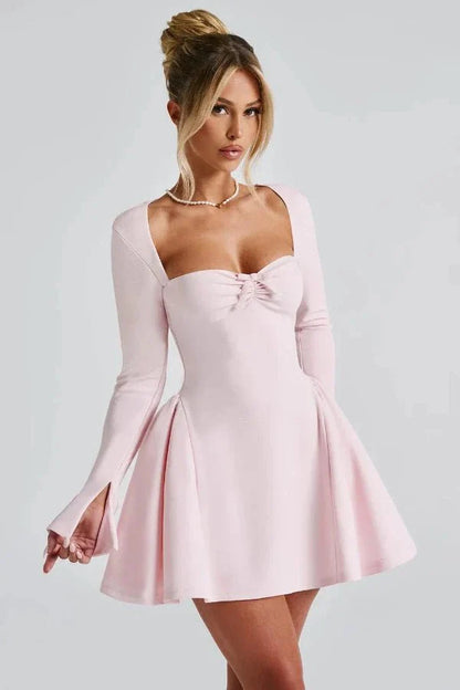 Kayla | Sweetheart Tulle Skirt Stretch Crepe Formal Dress