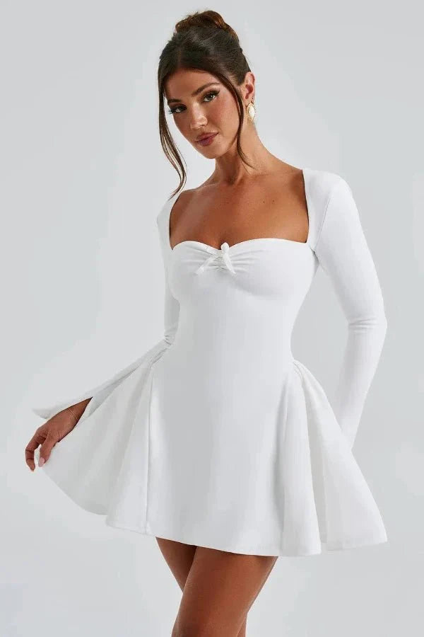 Kayla | Sweetheart Tulle Skirt Stretch Crepe Formal Dress