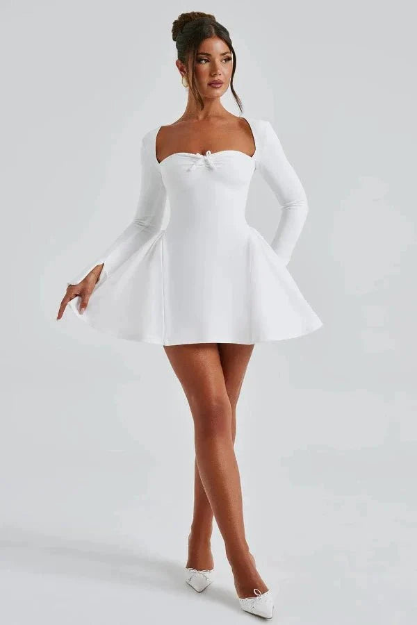 Kayla | Sweetheart Tulle Skirt Stretch Crepe Formal Dress